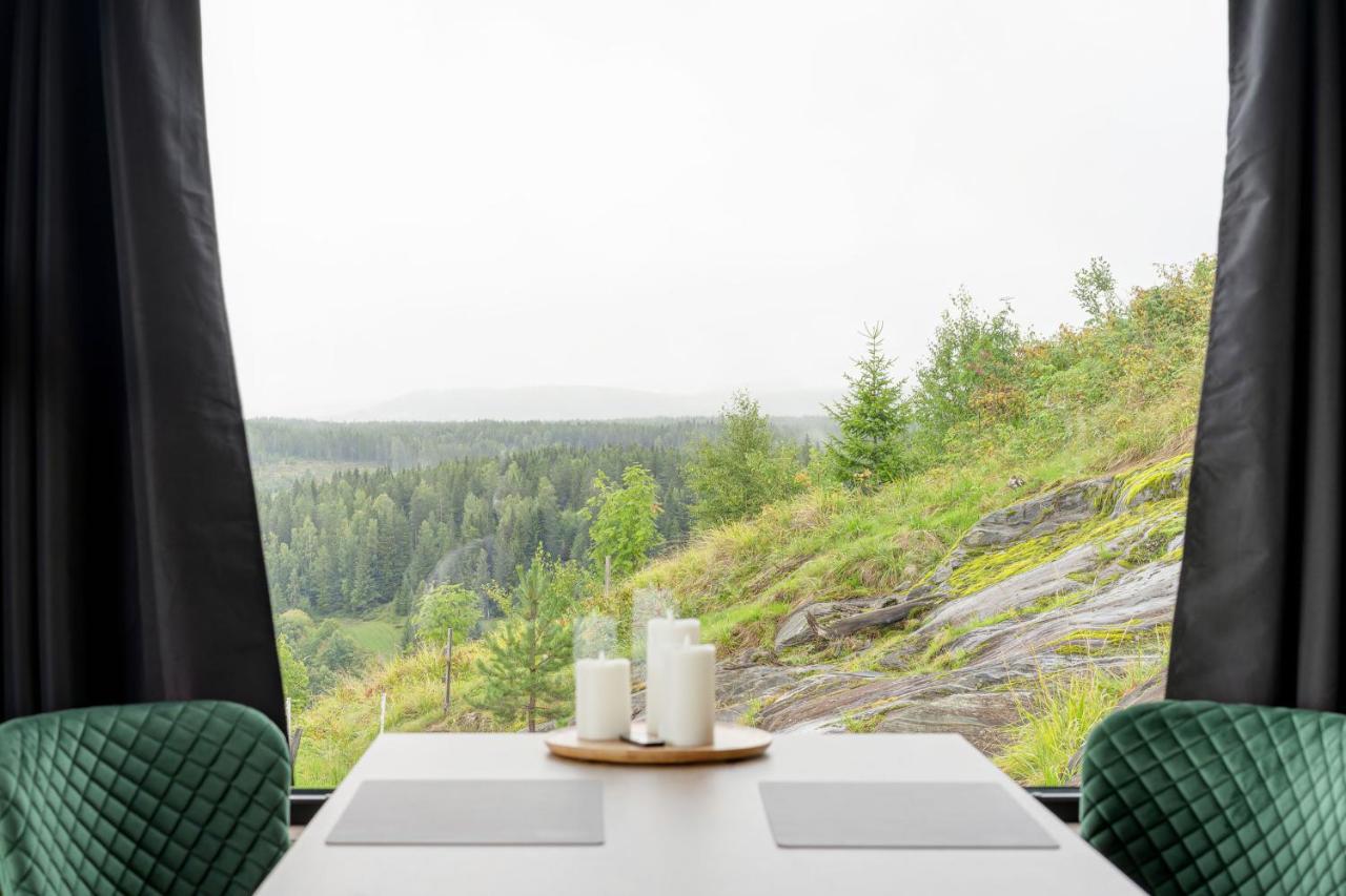 Hide Hut - Amazing View 50 Min From Oslo Villa Stange Buitenkant foto